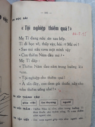 EM HỌC VIỆT NGỮ LỚP MỘT